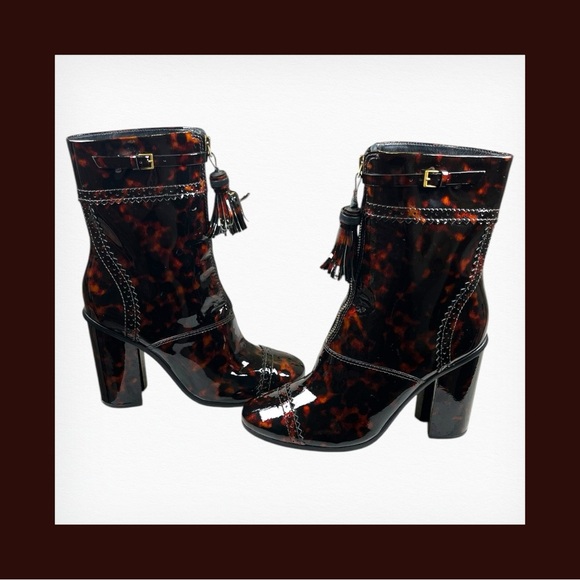 Tory Burch | Huxley Boot in Tortoise - Picture 1 of 14